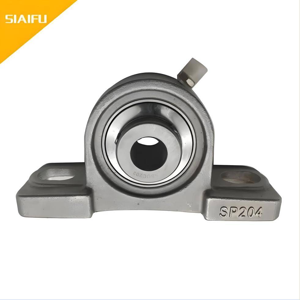 食品级不锈钢带座外球面轴承sucp212|耐腐蚀304不锈钢外球面轴承座_制